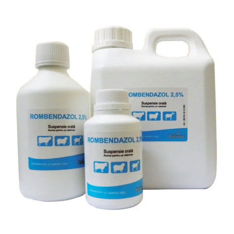 ROMBENDAZOL 2,5 % Suspensie orala 100 ml