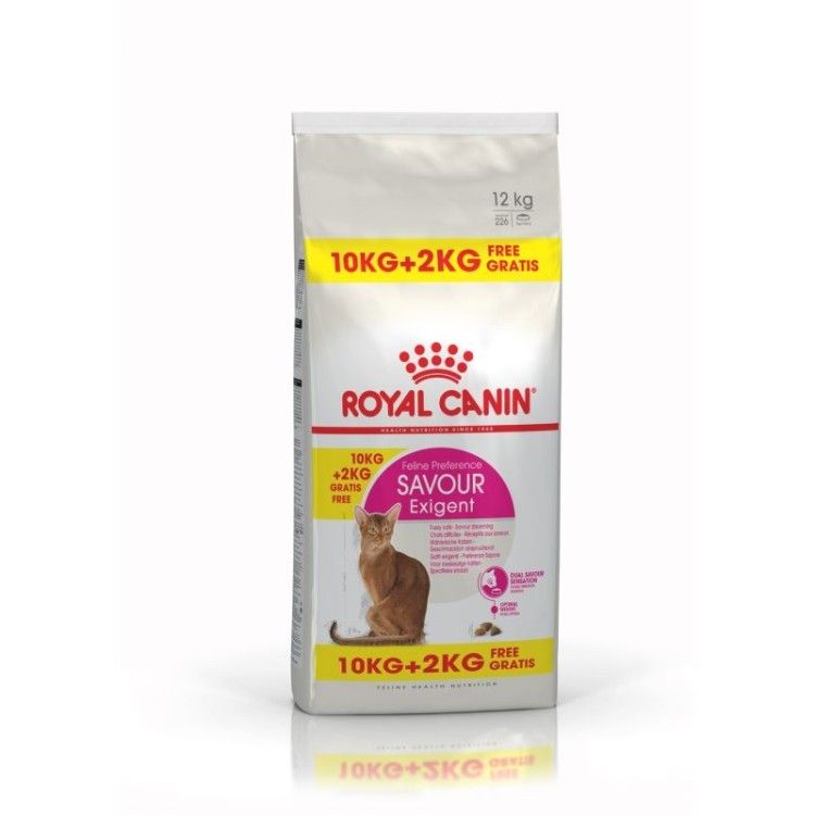 Royal Canin Feline Exigent Savour Sensation 10 Kg + 2 Kg CADOU