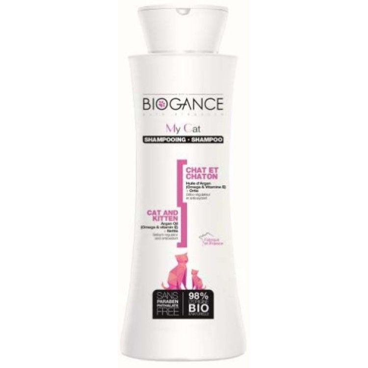 BIOGANCE CAT SHAMPOO ARGAN OIL 250ML