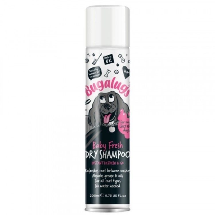 Sampon uscat Bugalugs Baby Fresh, 200 ml (Sampoane)