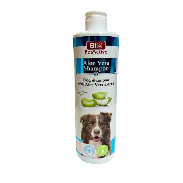 Sampon pentru caini, Bio PetActive Aloe Vera Shampoo Dogs, 400 ml (Sampoane)