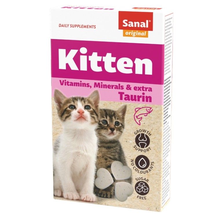 Sanal Kitten, 40 tablete (Delicii - Caini)