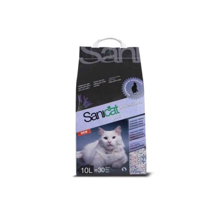 Sanicat Plus 10 litri - nisip igienic pentru pisici