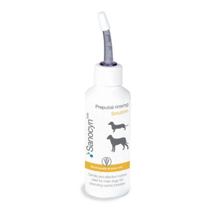 Sanocyn Solutie Clatire Preputiala, 50 ml (Igiena - Caini)
