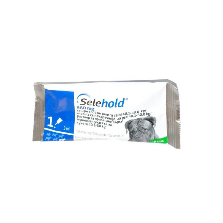 Selehold Dog 360 mg  ml (40.1 - 60 kg), 3 x 3 ml