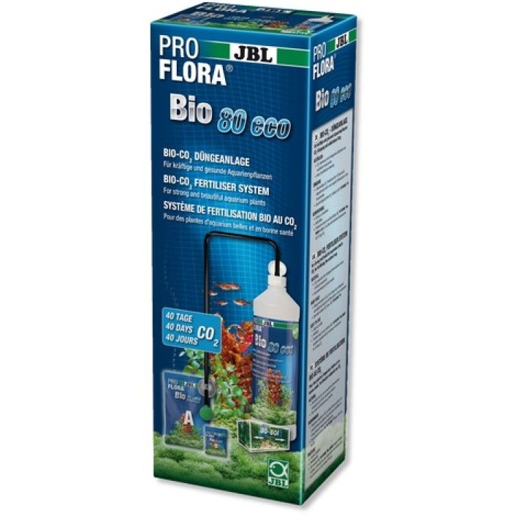 Set fertilizare CO2 economic JBL ProFlora Bio 80 eco 2 