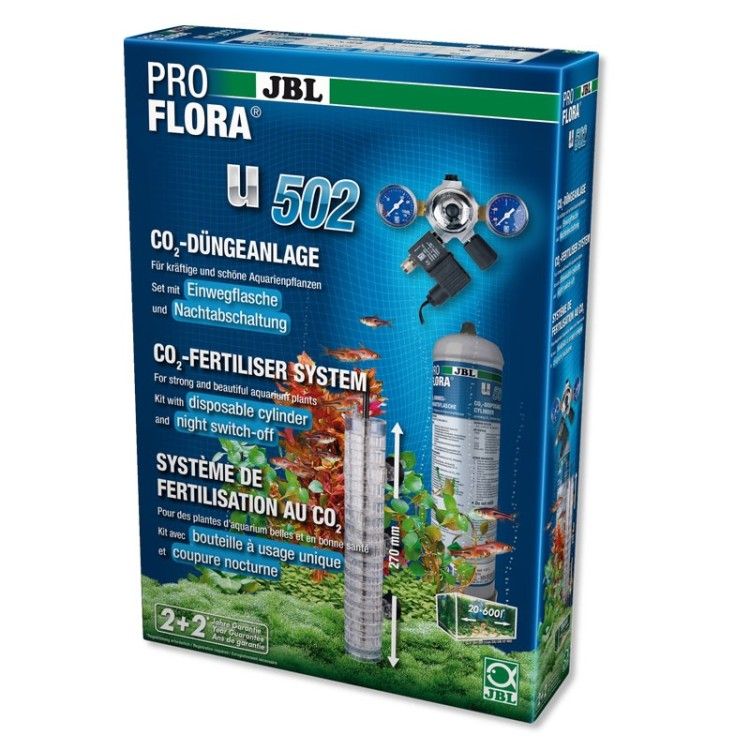 Set fertilizare CO2 JBL ProFlora u502/include electrovalva
