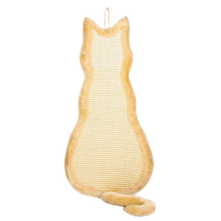 Sisal Perete In Forma de Pisica 35x69 cm Bej 43112