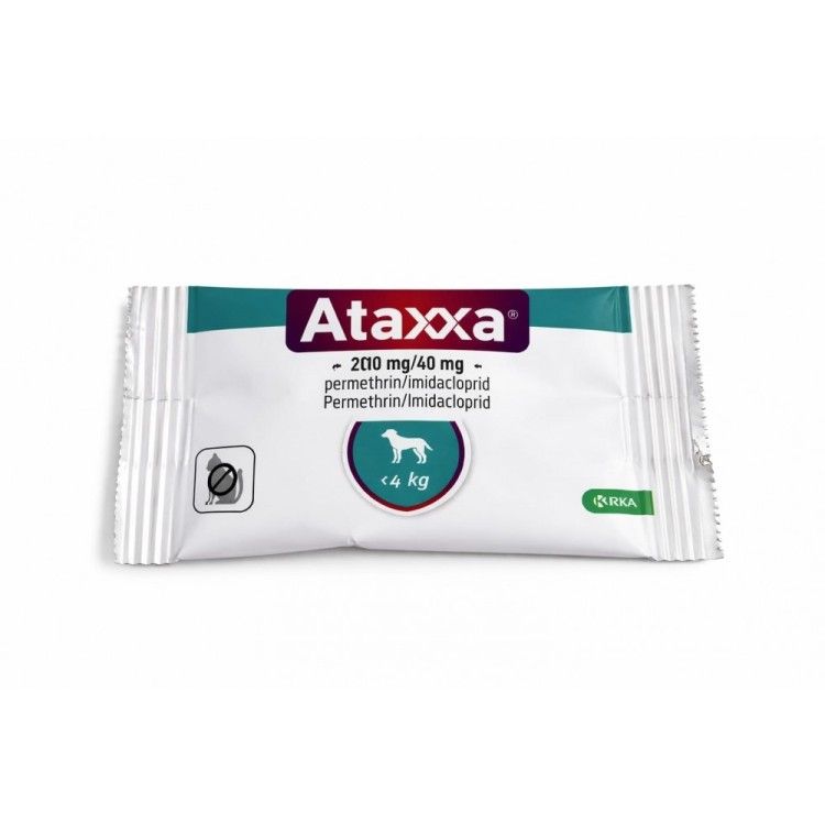 Ataxxa Dog 40 (< 4 kg), 1 pipeta