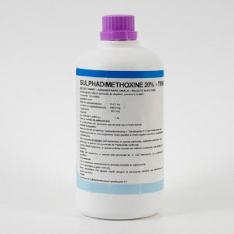 Sulfadimetossina 20% Trimetoprim 4% 1 L