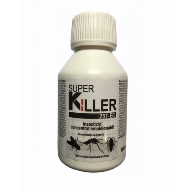 SUPER KILLER 25T-EC Insecticid, Pasteur, 100 ml (Fitosanitare)