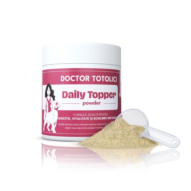 Supliment pentru suport zilnic Doctor Totolici Daily Topper, 100 g (OTC)