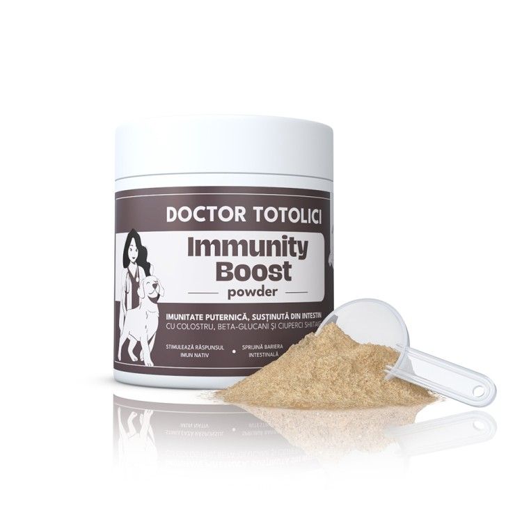 Supliment pentru imunitate Doctor Totolici Immunity Boost, 100 g (OTC)