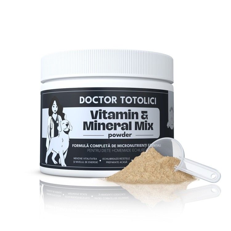 Supliment pentru echilibru Doctor Totolici Vitamin & Mineral Mix, 200 g (OTC)