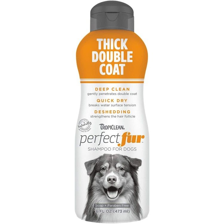 Perfect Fur Thick Double Coat Shampoo for Dogs, 473 ml