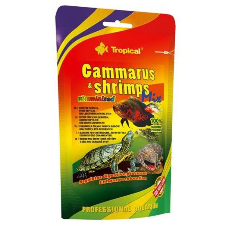 TROPICAL GAMMARUS&SHRIMPS MIX 20GR