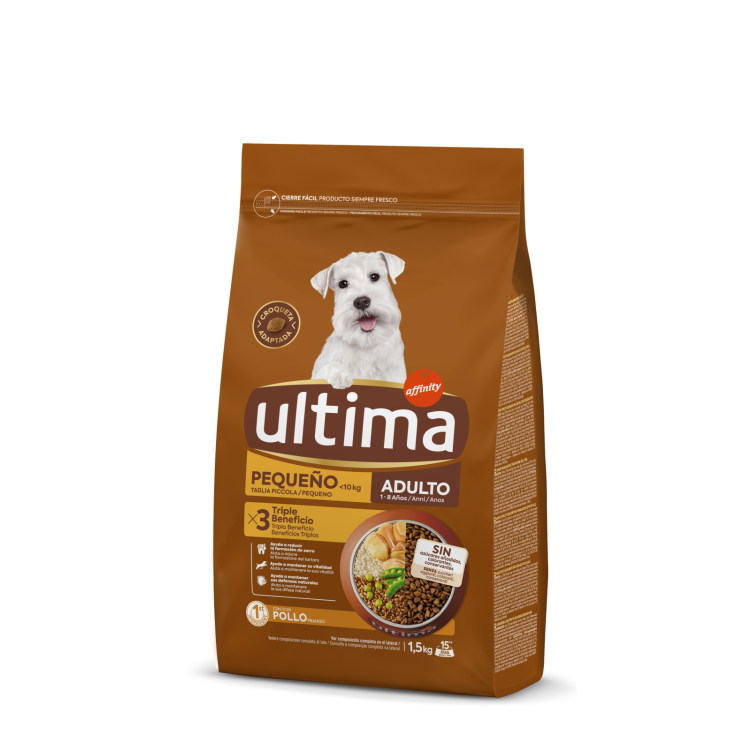 Hrana uscata caini, Ultima Dog, Mini Adult Pui,1.5 kg (Hrana Uscata - Caini)