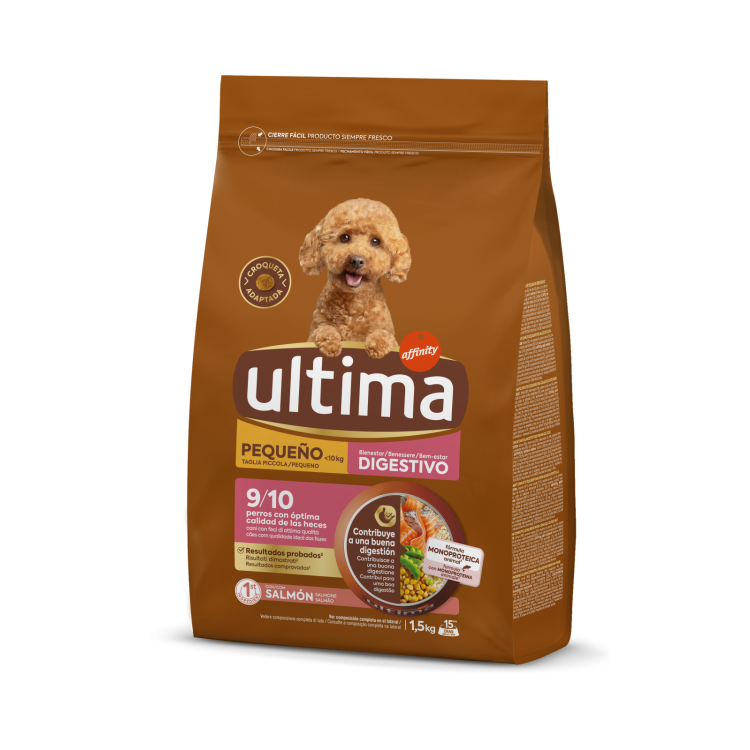 Hrana uscata caini, Ultima Dog, Mini Adult Sensitive Somon, 1.5 kg (Hrana Uscata - Caini)
