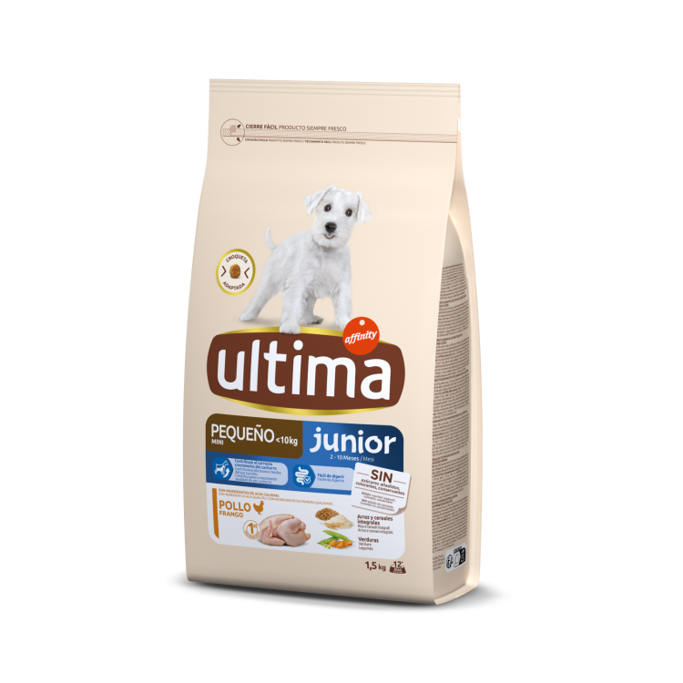 Hrana uscata caini, Ultima Dog, Mini Junior Pui, 1.5 kg (Hrana Uscata - Caini)