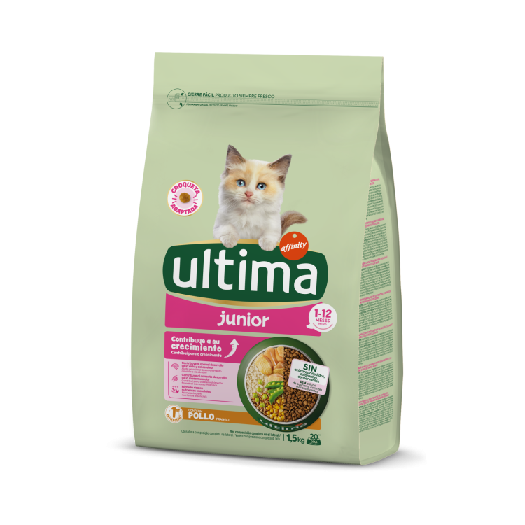 Hrana uscata pisici, Ultima Cat, Junior Pui, 1.5 kg (Hrana Uscata - Pisici)