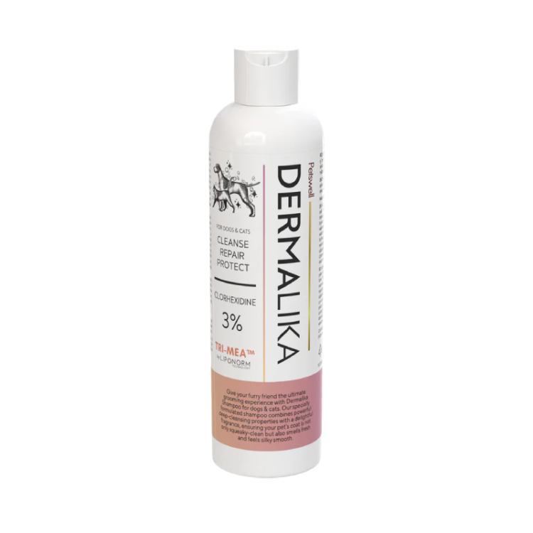 Petswell Sampon DERMALIKA 3% CHDG, 250 ml (Sampoane)