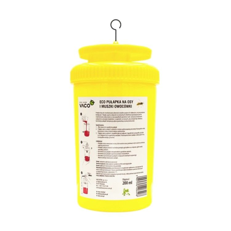 Capcana viespi si muste, cu reincarcare, VACO, 200 ml (Fitosanitare)