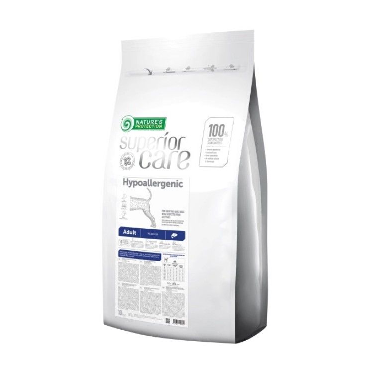 Nature's Protection Superior Care Hypoallergenic Grain Free Salmon Adult All Breeds 10 Kg