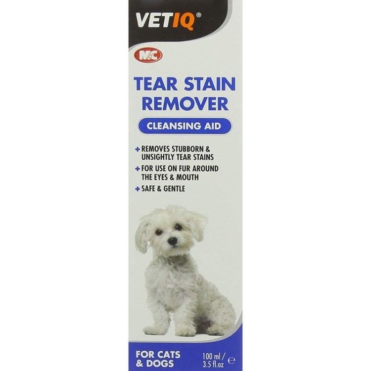 Vetiq Tear Stain Remover 100 ml formulă delicată