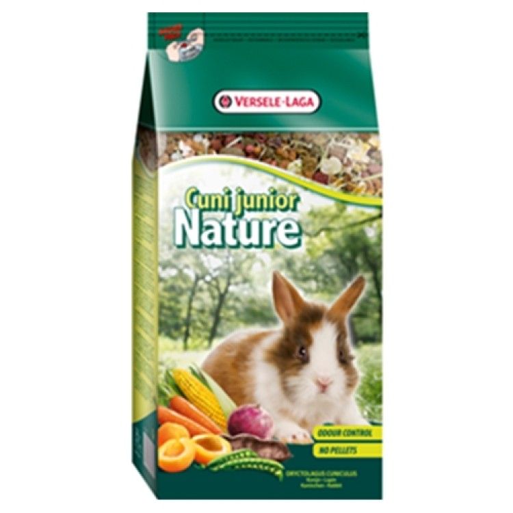 Hrana completa iepuri, Versele-Laga Cuni Junior Nature, 750 g