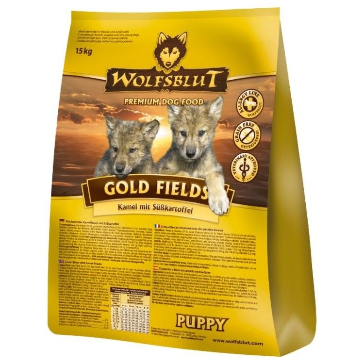 Wolfsblut Gold Fields Puppy, 15 kg