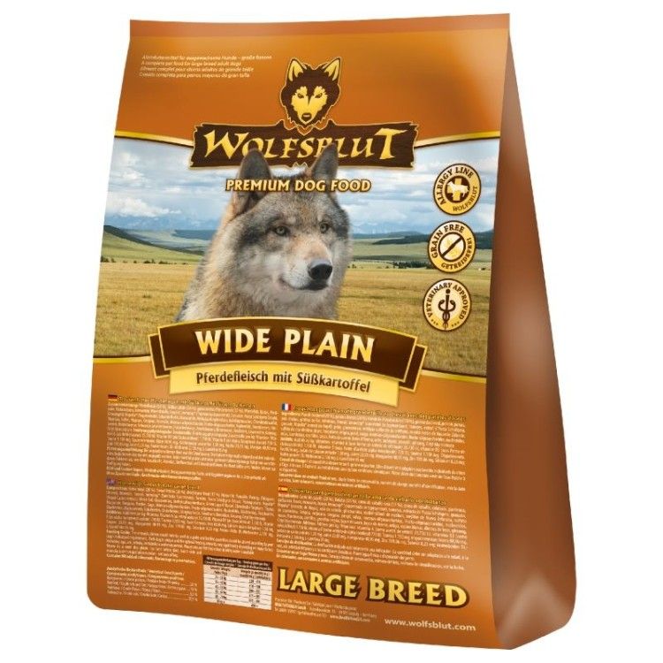 Wolfsblut Wide Plain Large Breed, 15 kg