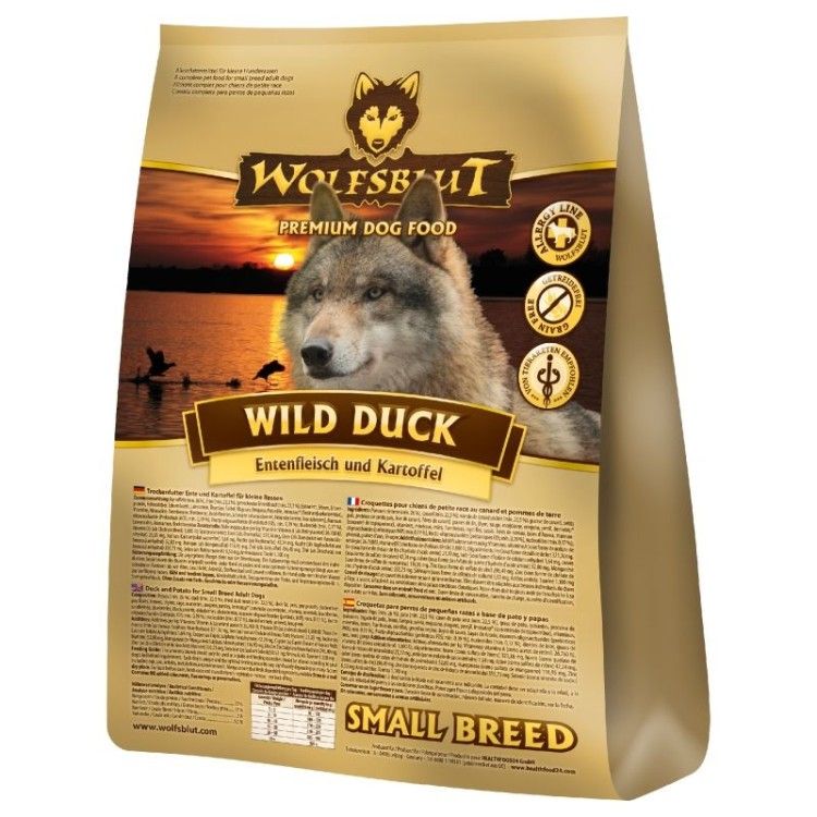 Wolfsblut Wild Duck Small Breed, 15 kg