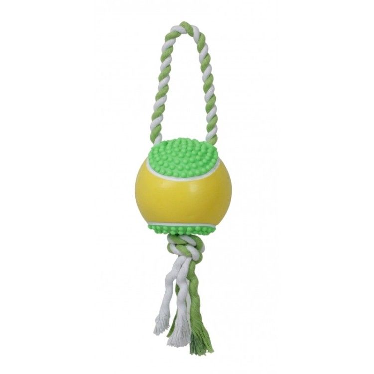 Jucarie minge din vinil cu sfoara, Mon Petit Ami, 35x7 cm