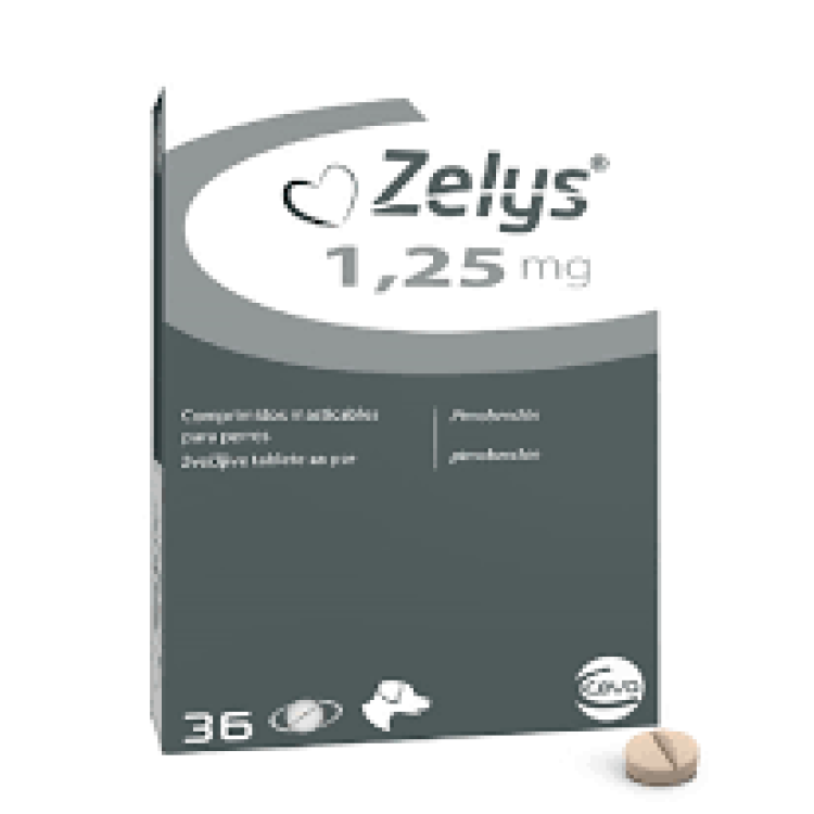 Zelys 1.25 mg, 36 comprimate masticabile pentru caini