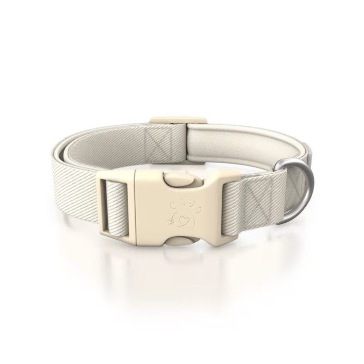 Zgarda Quick Release din policoton ultra-usoara Doctor Totolici, culoare Oat Milk, marimea L (Zgarzi)