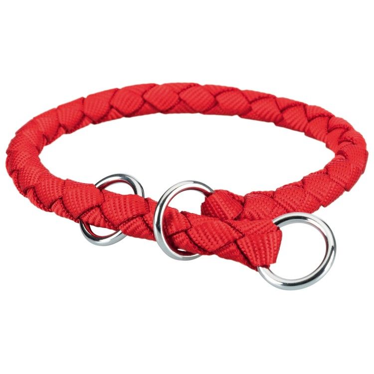 Zgarda Coarda M 39-45 cm/12 mm Rosu 143803
