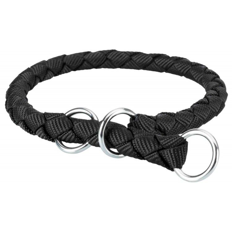 Zgarda Coarda M-L 43-51 cm/18 mm Negru 143901 (Zgarzi)
