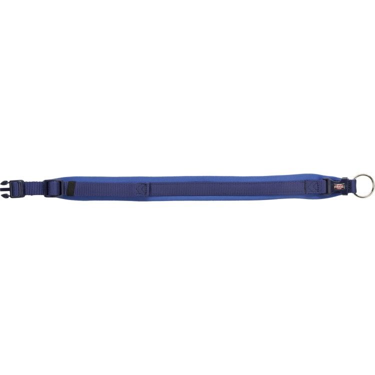 Zgarda Premium Captusita 42-48 cm/ 20mm Indigo/ Albastru 1988413