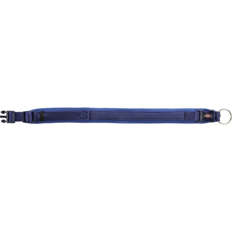 Zgarda Premium Captusit 49-55 cm/25mm Indigo/Albastru 1988513