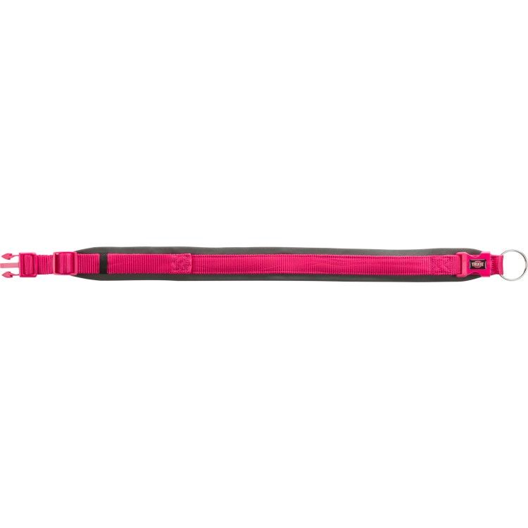 Zgarda Premium Captusit 56-62 cm/25mm Fucsia/Grafit 1988611