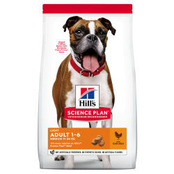 Hill's Science Plan Canine Adult Light Medium Chicken, 2.5 kg