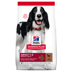Hill's Science Plan Canine Adult Medium Lamb and Rice, 14 kg