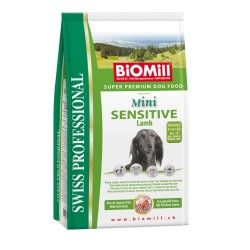 Biomill Mini Adult Sensitive Lamb & Rice, 8 kg