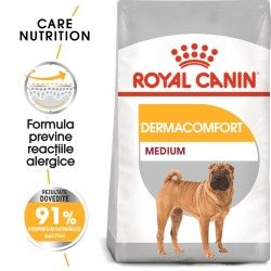 Royal Canin Medium Dermacomfort hrana uscata caine, prevenirea iritatiilor pielii, 12 kg