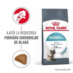 Royal Canin Hairball Care Adult hrana uscata pisica, limitarea ghemurilor de blana, 400 g