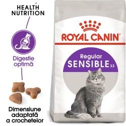 Royal Canin Sensible Adult hrana uscata pisica, digestie optima, 15 kg