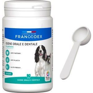 Francodex, pasta de dinti pudra, caini si pisici, 150 g (Igiena - Caini)