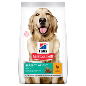 Hill's SP Canine Adult Perfect Weight Large Breed Chicken, 12 kg - sac