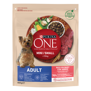 ONE MINI Dog Adult Beef&Rice 8x800g N1XE