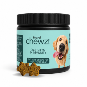 Petswell chewz! Digestion & Immunity, 60 comprimate masticabile (OTC)